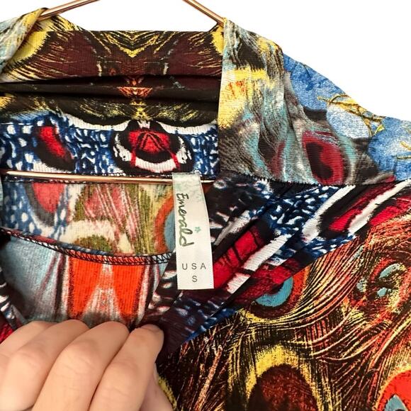 Emerald Beach Strapless Maxi Dress - Size Small - Picture 2 of 5